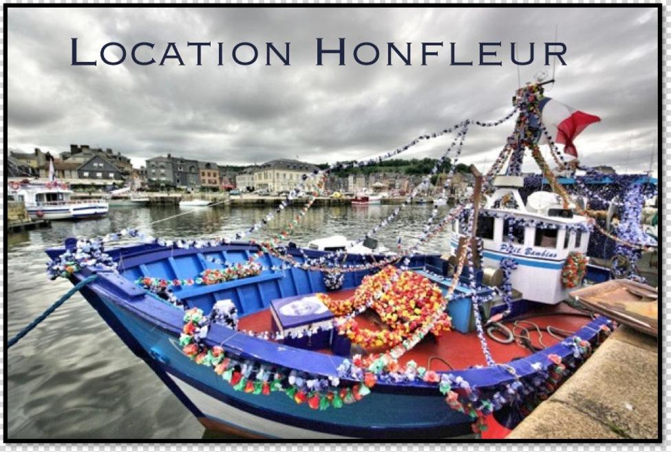 Le Bellevue - Beautiful Sea View Appartement Honfleur Buitenkant foto